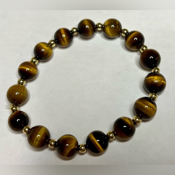 Tigers eye elastic bracelet jewelry - Picture 7 of 10